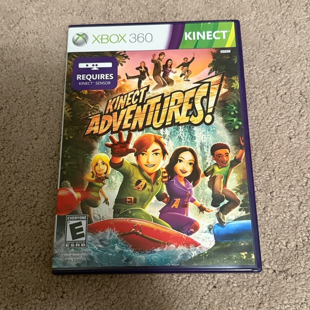 Kinect Adventures | XBOX 360 | Vintage Video Game